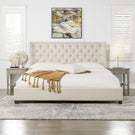 Manhattan - Shelter King Platform Bed Frame - Furniture Home Direct