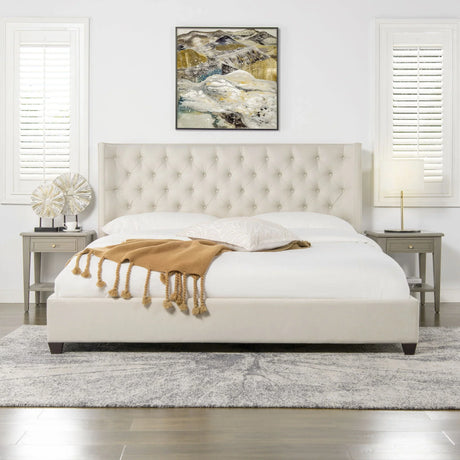 Manhattan - Shelter King Platform Bed Frame - Furniture Home Direct