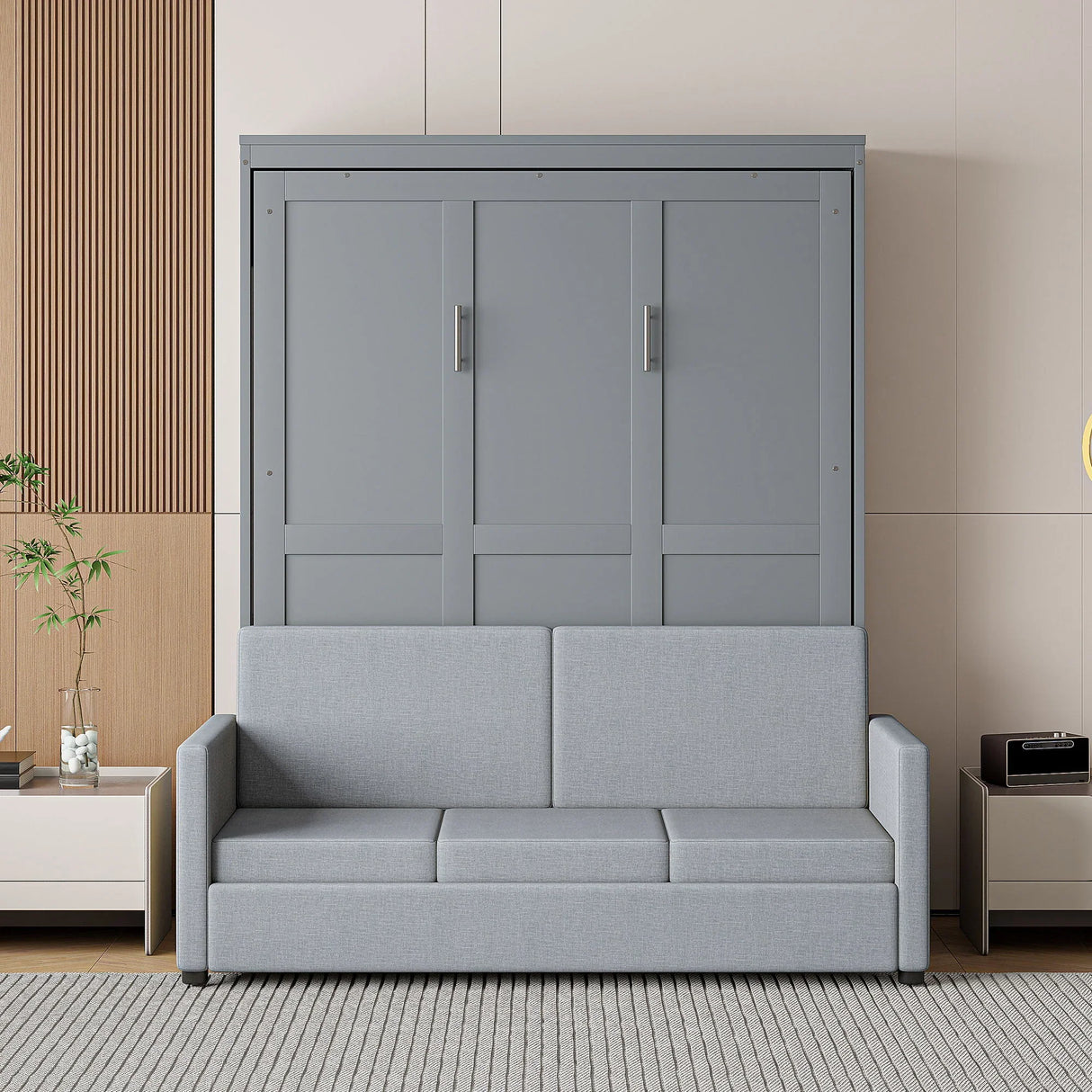 Murphy Wall Bed With Cushion - Furniture Home Direct