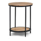 Jenna - Handcrafted Round Side Table - Furniture Home Direct
