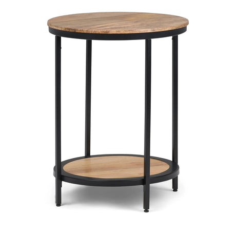 Jenna - Handcrafted Round Side Table - Furniture Home Direct