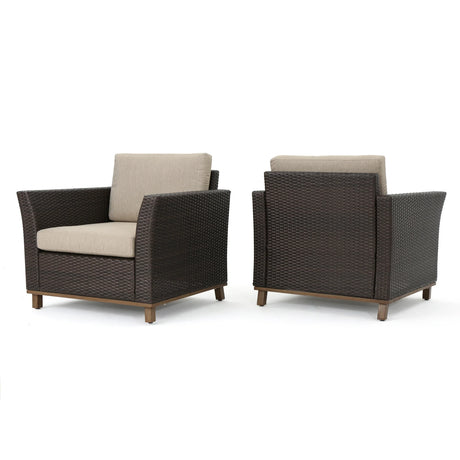 2 PC Outdoor Chair Set - Furniture Home Direct