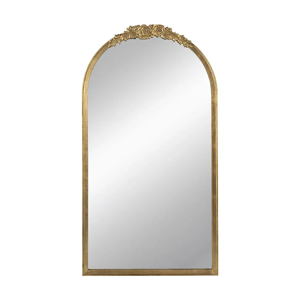 Wood Floor Mirror, Full Body Mirror Dressing Make Up Mirror For Bathroom - Furniture Home Direct
