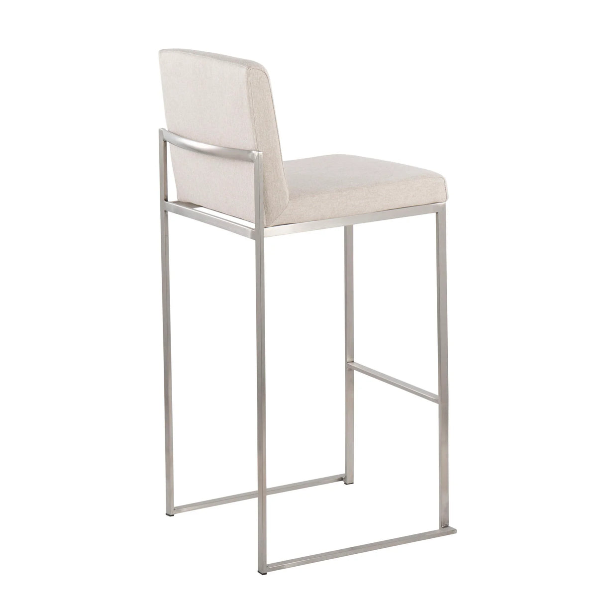 Fuji - Contemporary And Modern Elegance High Back Barstool - Furniture Home Direct