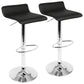 Ale - Contemporary Adjustable Barstool (Set of 2) - Furniture Home Direct