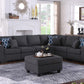 Cooper - Comfort Sectional Sofa With Ottomans And Cupholder - Furniture Home Direct