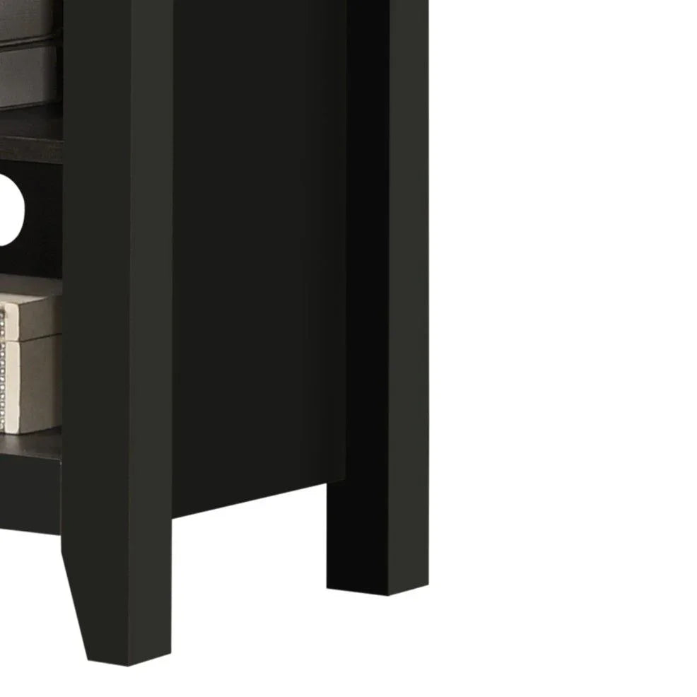 Benito - TV Stand With Open Shelves And Cable Management - Furniture Home Direct