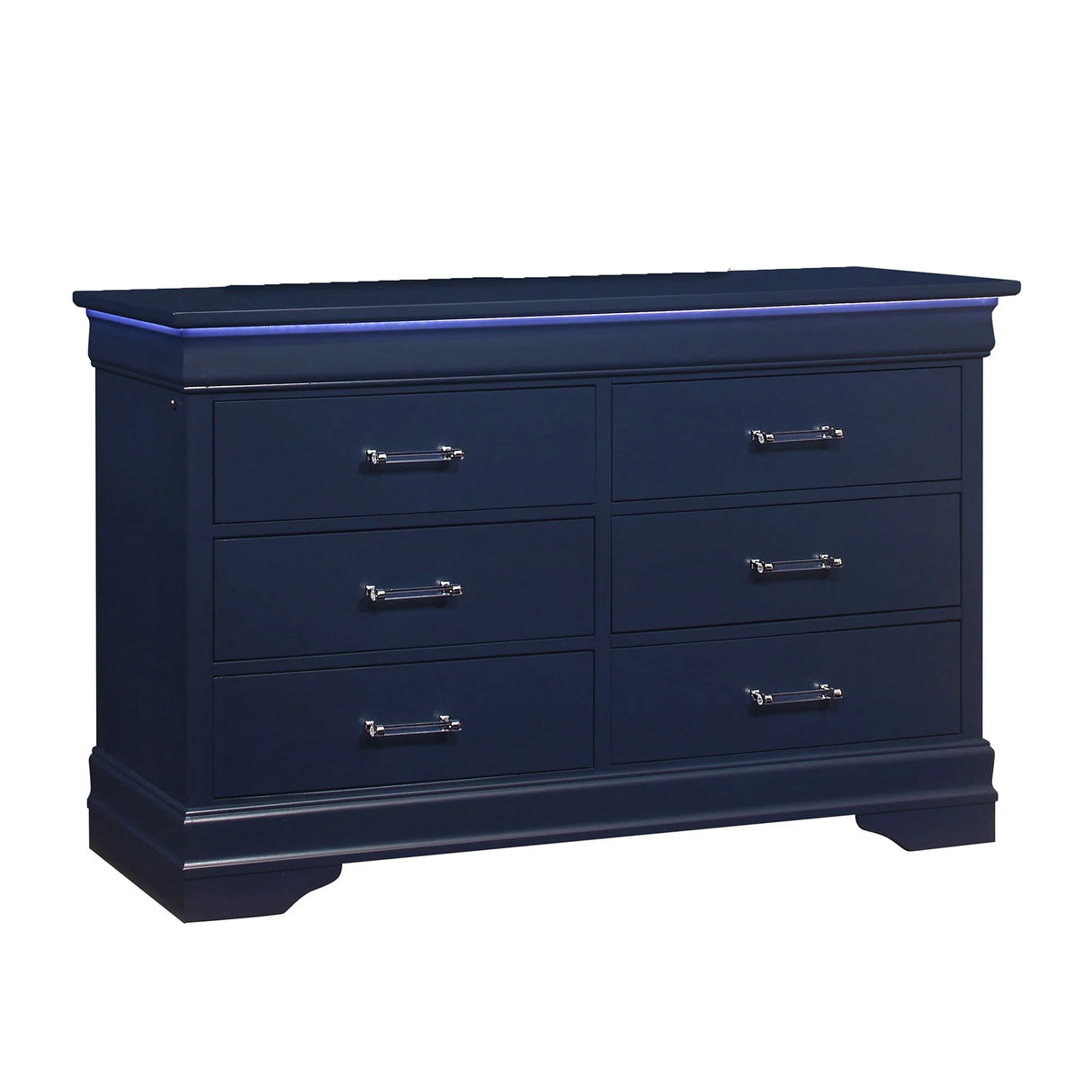 Charlston - 5 Piece Bedroom Set With LED Headboard - Furniture Home Direct