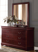 Louis Philippe - Bedroom Dresser, Sleek Design - Furniture Home Direct