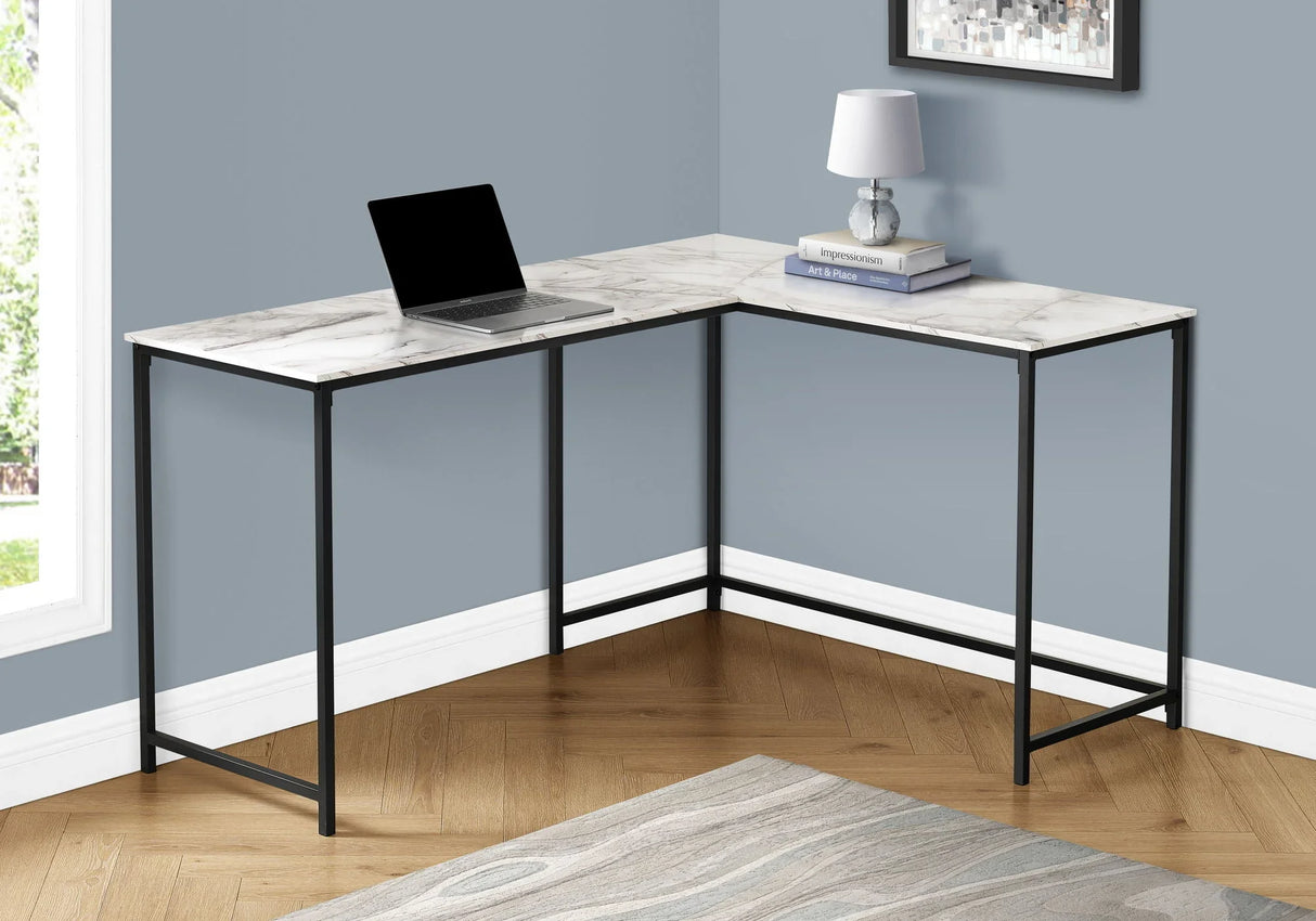 Computer Desk Home Office, Corner, L Shape, Laptop, Contemporary & Modern - Furniture Home Direct