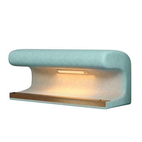 Modern Upholstered Entryway Bench With LED Sensor Light - Furniture Home Direct
