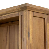 Bookcase - Natural Wood / Brown - Furniture Home Direct