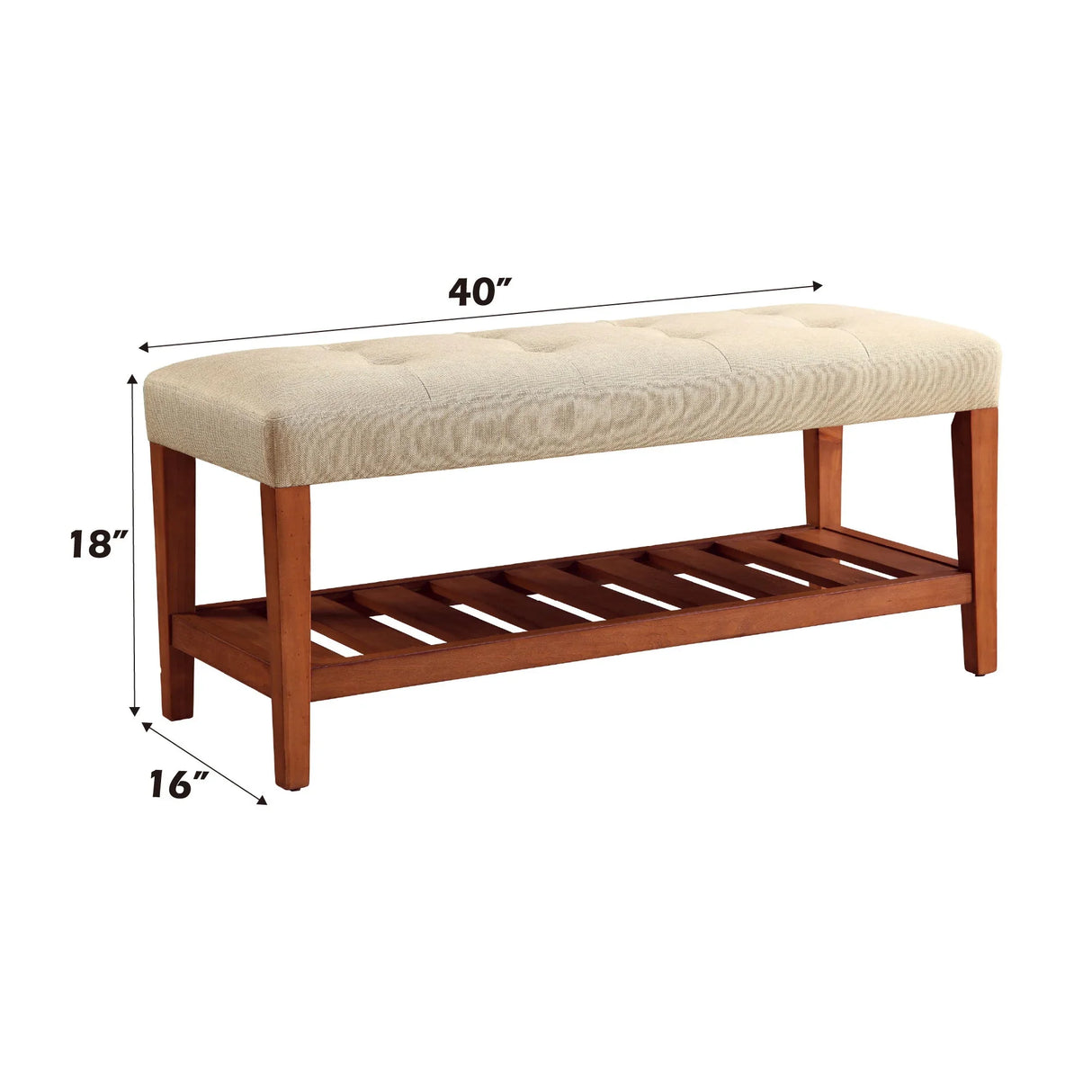 Charla - Upholstered Bench - Furniture Home Direct