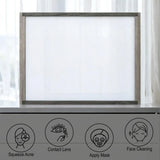 Jehoram - Mirror - Gray - Furniture Home Direct