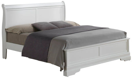 Sleigh Bed With Low Footboard - Furniture Home Direct