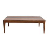 Wood Dining Table - Natural Wood / Brown - Furniture Home Direct
