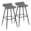 Ale - Contemporary Fixed-Height Bar Stool (Set of 2) - Furniture Home Direct
