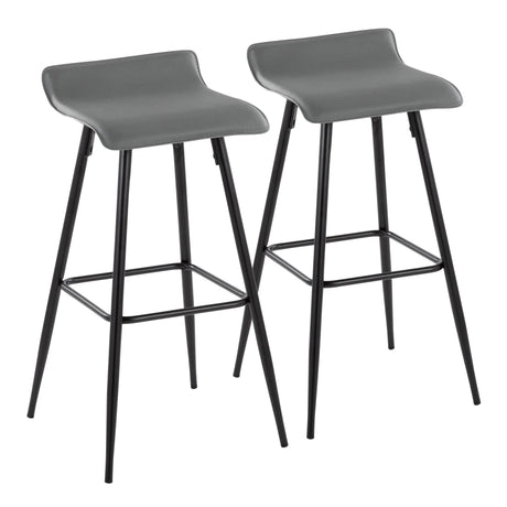 Ale - Contemporary Fixed-Height Bar Stool (Set of 2) - Furniture Home Direct