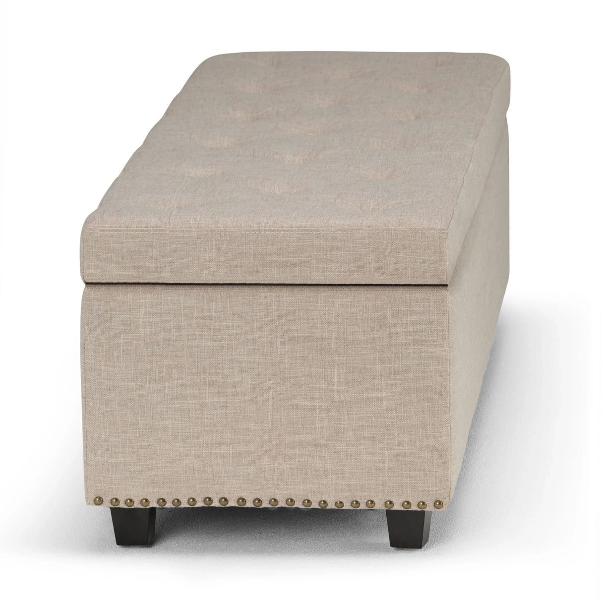 Hamilton - Upholstered Storage Ottoman - Furniture Home Direct