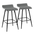 Ale - Contemporary Fixed Height Counter Stool (Set of 2) - Furniture Home Direct
