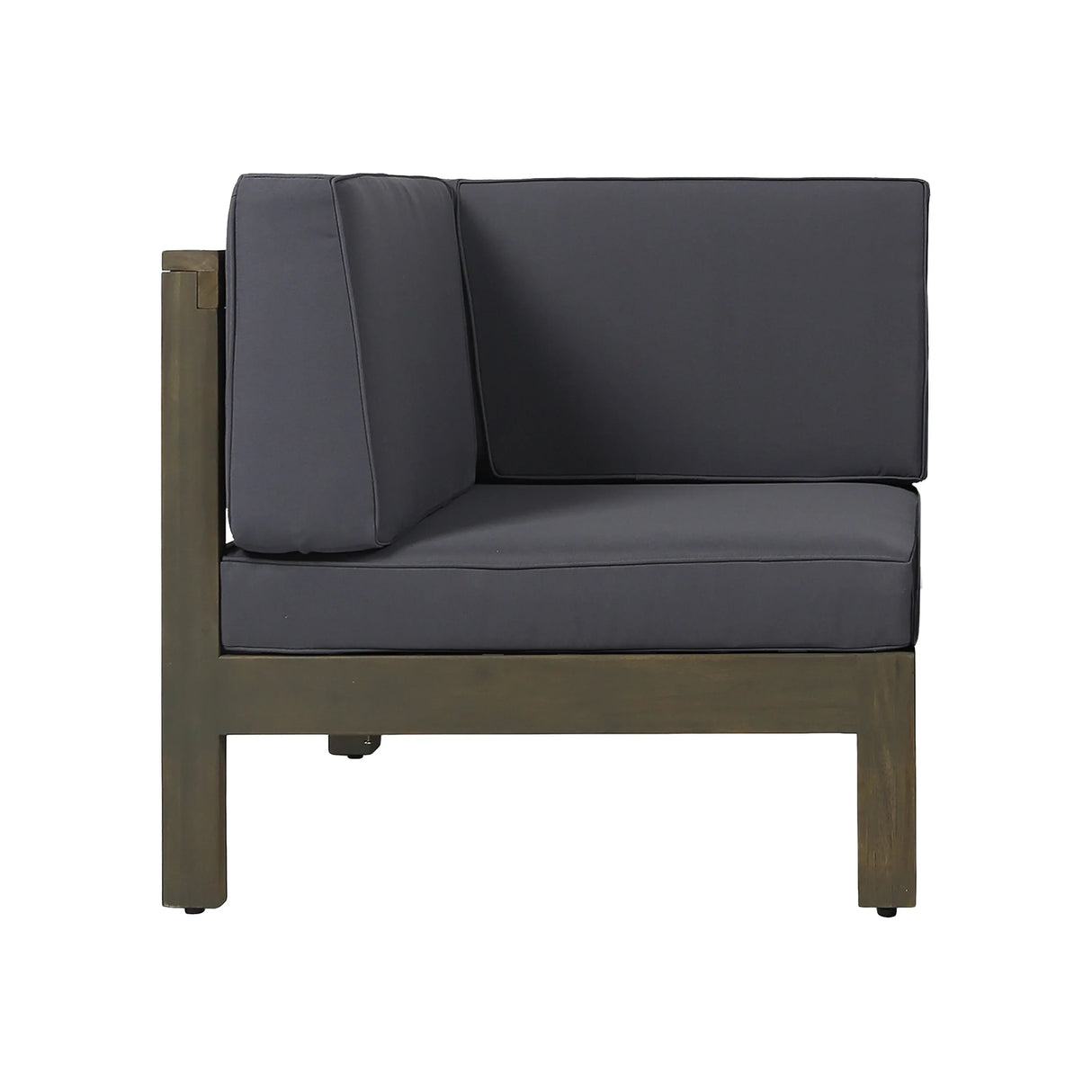 Outdoor Patio Sofa - Dark Gray - Furniture Home Direct