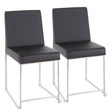 Fuji - Contemporary Modern Elegance High Back Dining Chair (Set of 2) - Furniture Home Direct