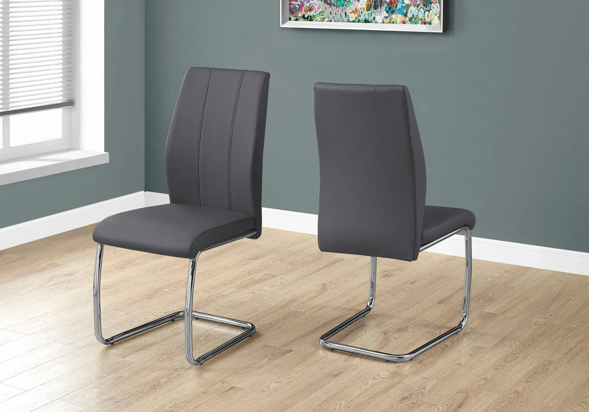 Dining Chair, Side Upholstered For Dining Room, Contemporary & Modern (Set of 2) - Furniture Home Direct