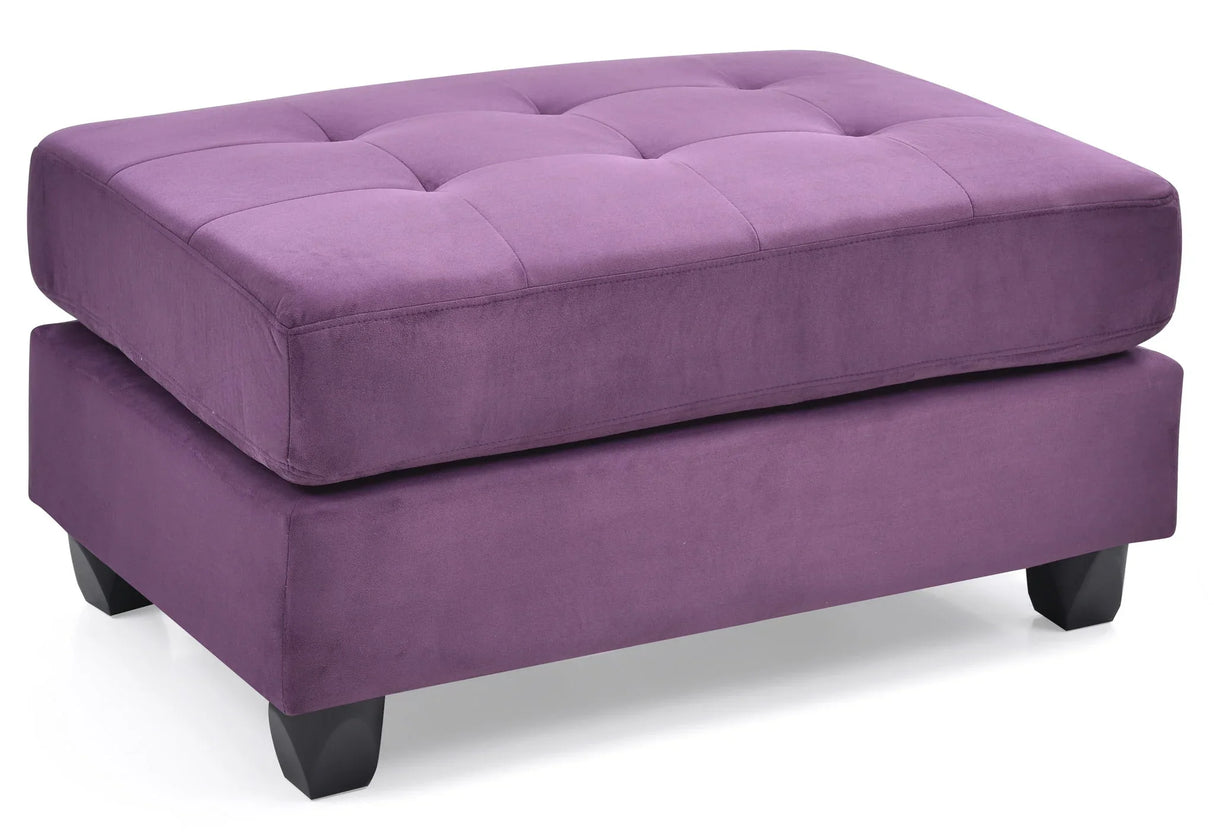 Chic Contemporary Ottoman - Furniture Home Direct