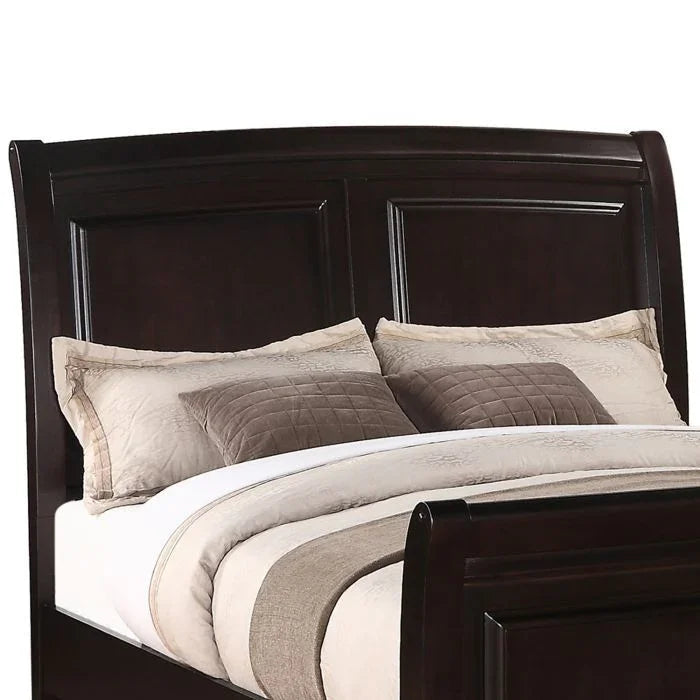 Elegant Transitional Bed - Furniture Home Direct