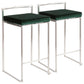 Fuji - Contemporary Elegant Stackable Counter Stool Set - Furniture Home Direct
