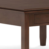 Artisan - Square Coffee Table - Russet Brown - Furniture Home Direct