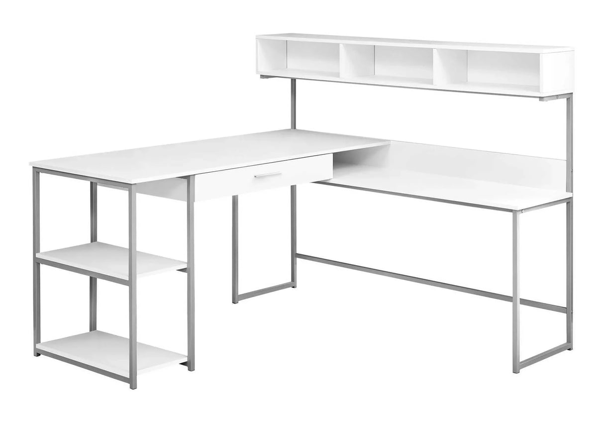 Computer Desk, Home Office, Corner, Storage Drawers, L Shape, Laptop, Contemporary & Modern - Furniture Home Direct