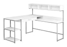 Computer Desk, Home Office, Corner, Storage Drawers, L Shape, Laptop, Contemporary & Modern - Furniture Home Direct