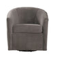 Oaklynn - Barrel Style Swivel Accent Chair - Furniture Home Direct