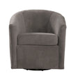 Oaklynn - Barrel Style Swivel Accent Chair - Furniture Home Direct