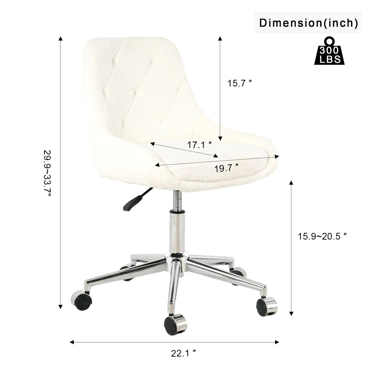 Adjustable And Space-Saving Chair With Golden Electroplated Legs - Furniture Home Direct