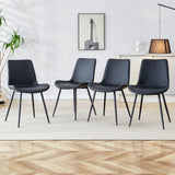 Modern Medieval Style Restaurant Cushioned Chairs With Suede Backrests - Furniture Home Direct