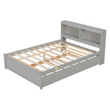 Full Bed With Trundle, Bookcase - Furniture Home Direct