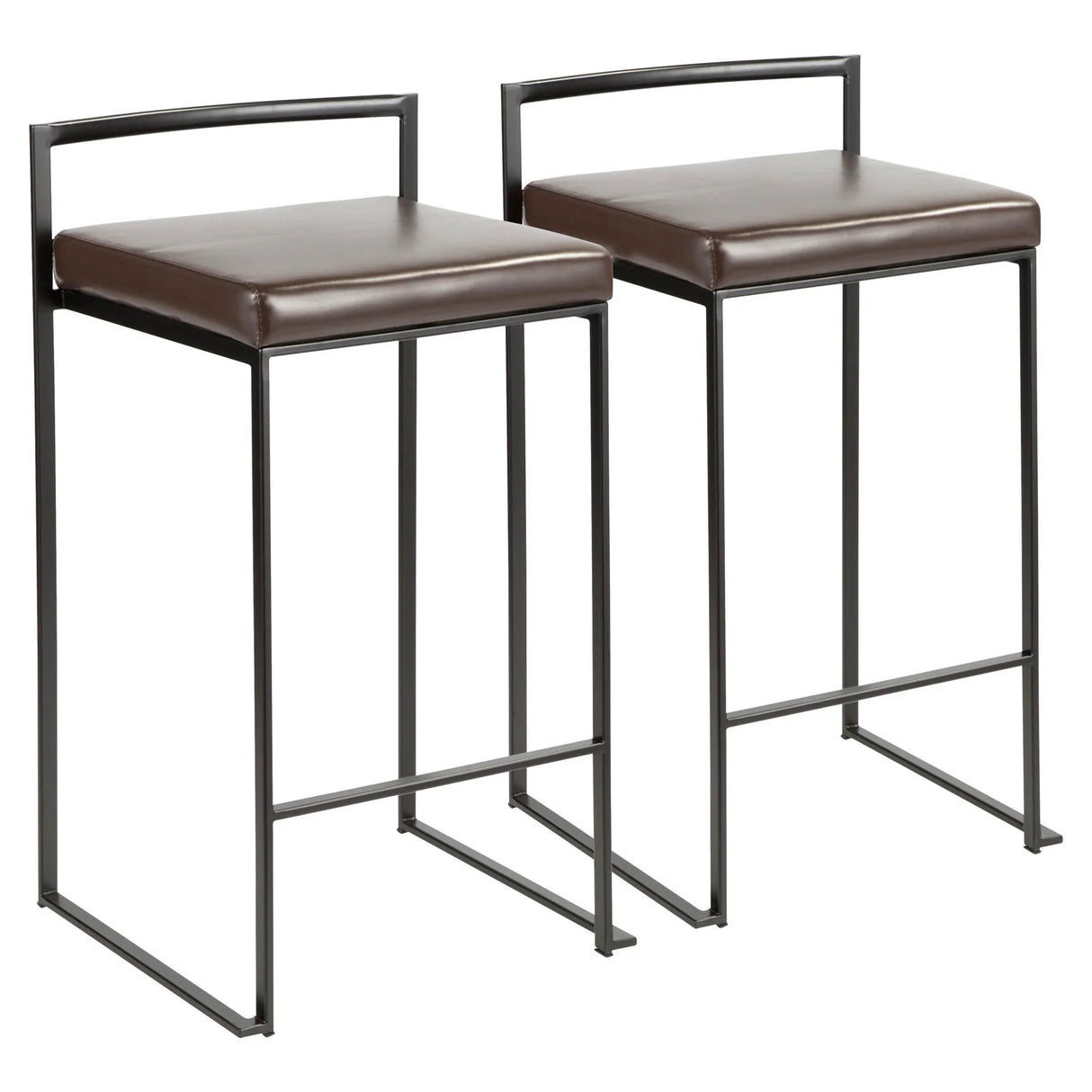 Fuji - Contemporary Style Stackable Counter Stool - Furniture Home Direct
