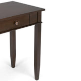 Carlton - Home Office Desk - Dark Tobacco Brown - Furniture Home Direct
