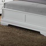 Sleigh Bed With Low Footboard - Furniture Home Direct