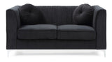 Delray - Micro Suede Loveseat - Furniture Home Direct