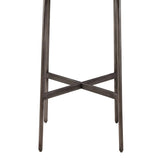 Renu - Round Bar Table With Industrial Charm - Light Brown - Furniture Home Direct