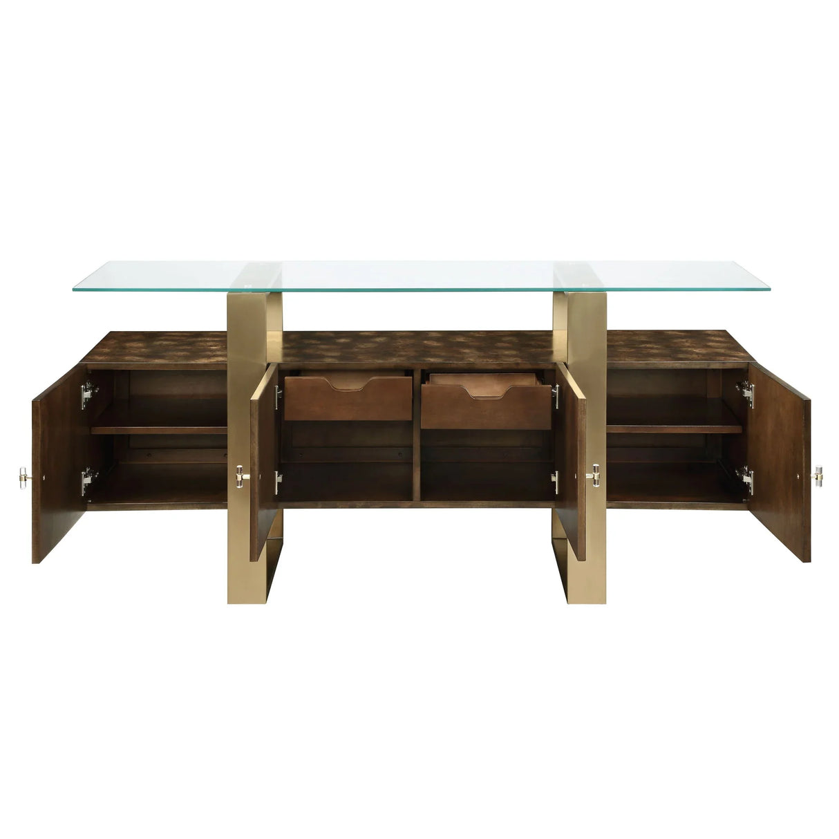 Mabyn - Console Cabinet - Brown - Furniture Home Direct