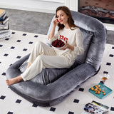 Contemporary Folding Sofa Chair With 5 Adjustable Positions For Gaming, Meditation, And Relaxation - Furniture Home Direct