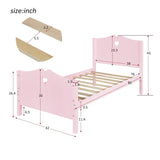 Platform Bed With Slat Support And Headboard And Footboard - Furniture Home Direct