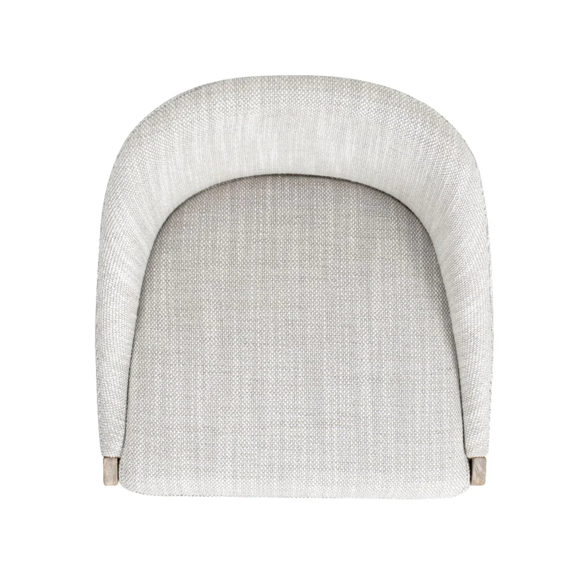 Newport - Coastal Curved Back Upholstered Counter Stool - Two Tone Neutral Gray - Furniture Home Direct