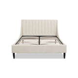 Aspen - Vertical Tufted Modern Headboard Platform Bed Set - Furniture Home Direct