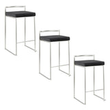 Fuji - Contemporary Elegant Stackable Counter Stool Set - Furniture Home Direct