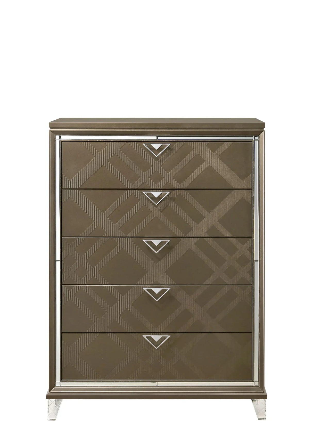 Skylar - Chest - Champagne - Furniture Home Direct